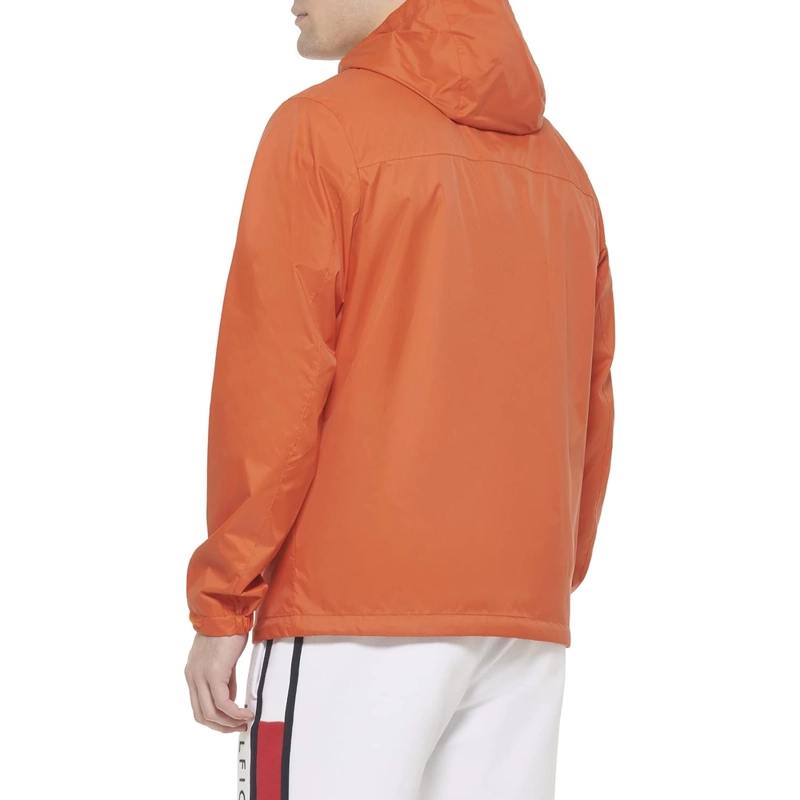 CASACA TOMMY HILFIGER CON CAPUCHA LIGERA Y TRANSPIRABLE PARA HOMBRE - 4