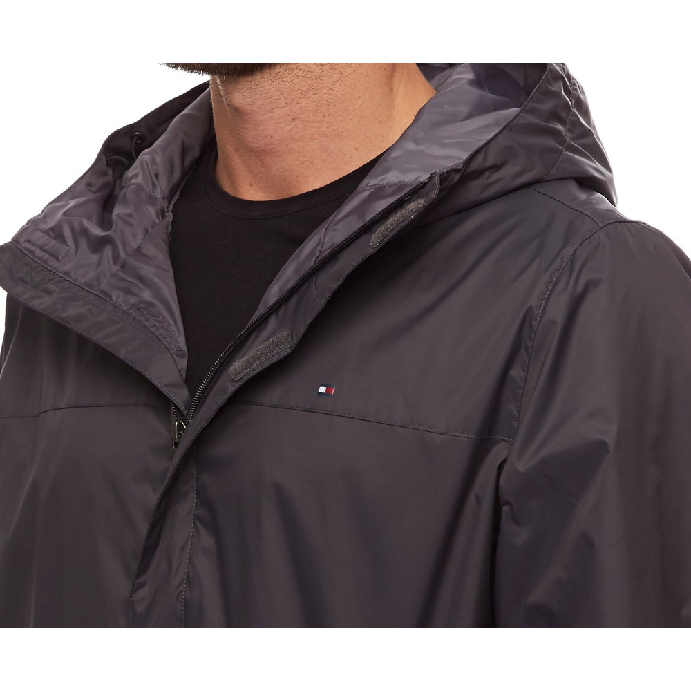 CASACA TOMMY HILFIGER CON CAPUCHA LIGERA Y TRANSPIRABLE PARA HOMBRE - 5