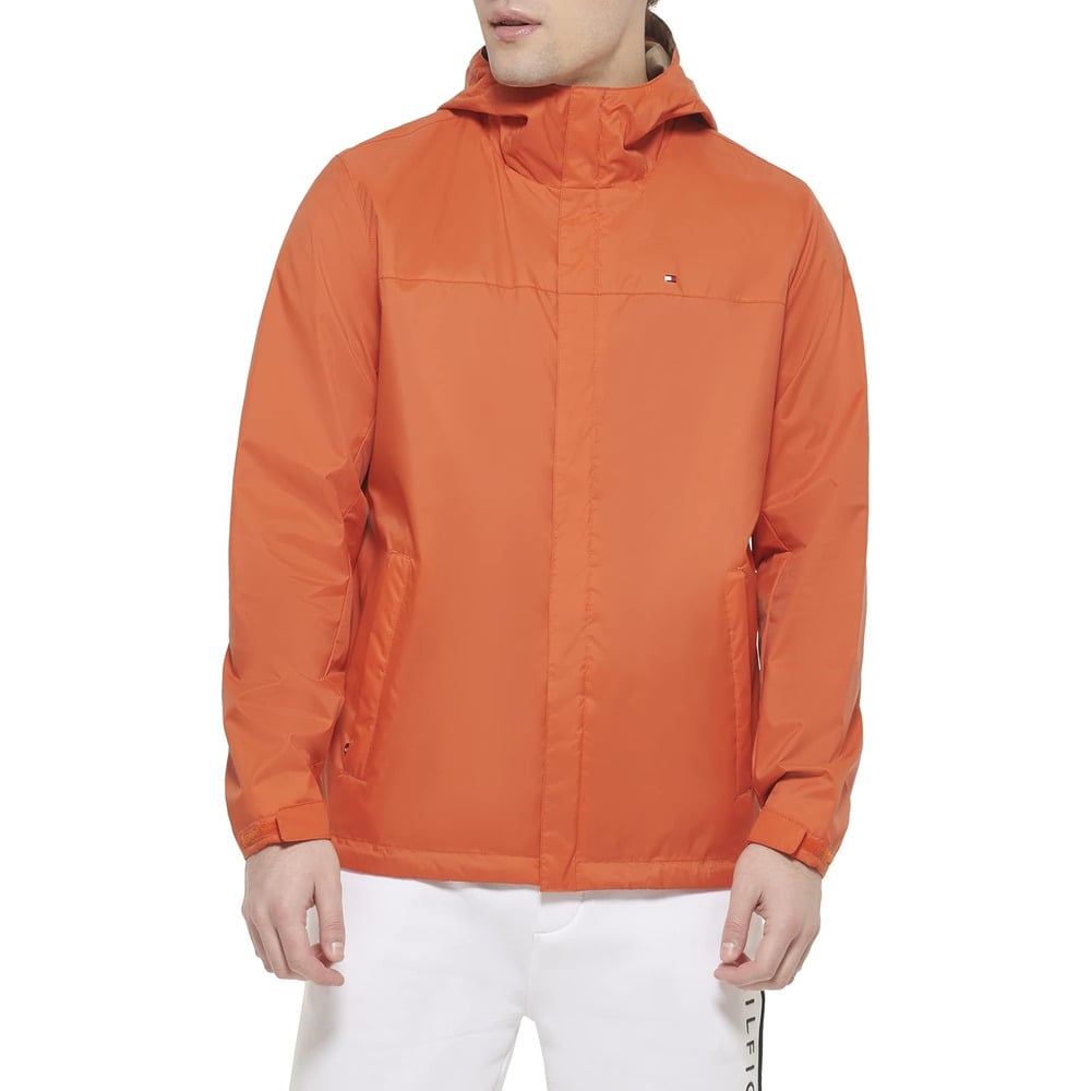 CASACA TOMMY HILFIGER CON CAPUCHA LIGERA Y TRANSPIRABLE PARA HOMBRE - 5