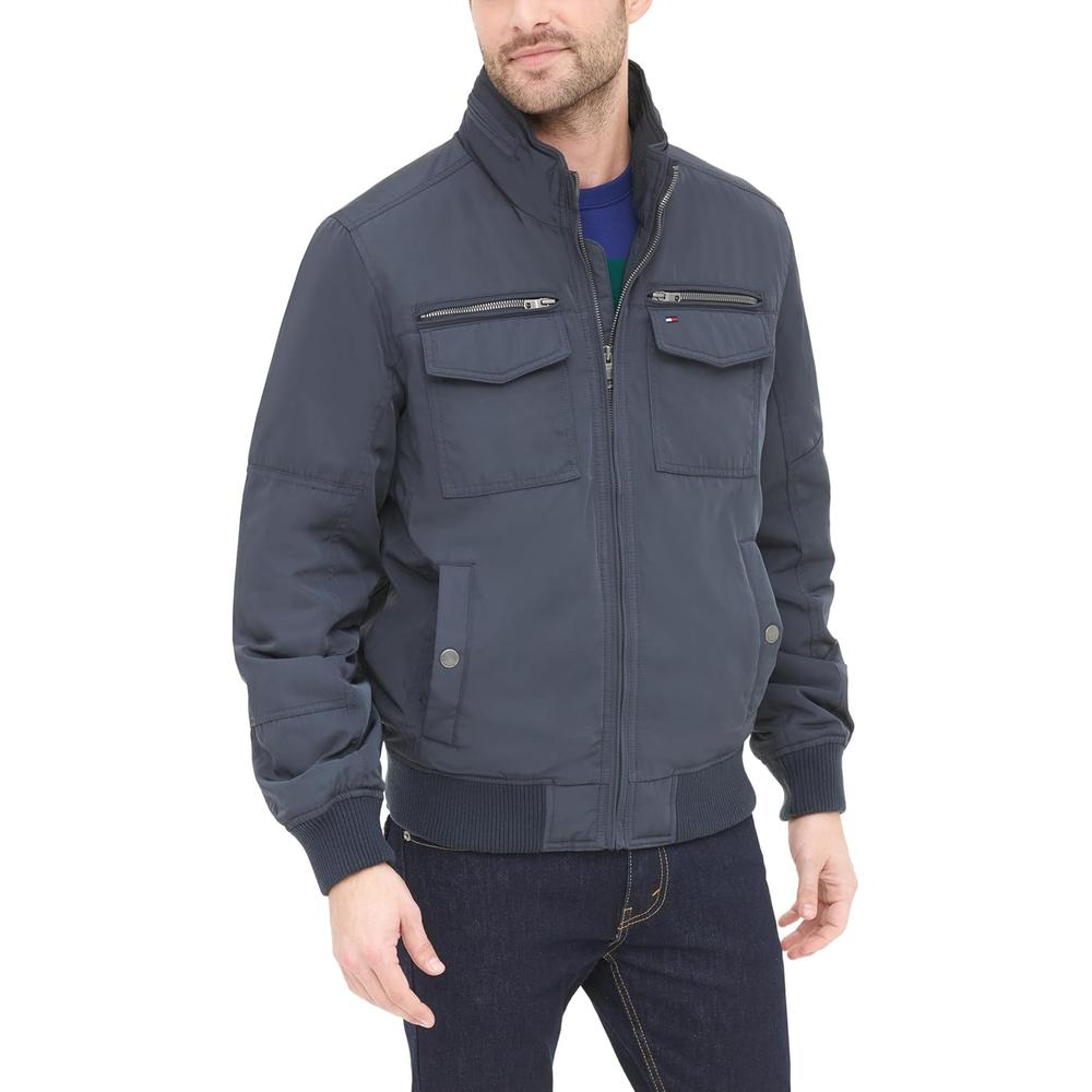 CASACA TOMMY HILFIGER RESISTENTE AL AGUA PARA HOMBRE - 1