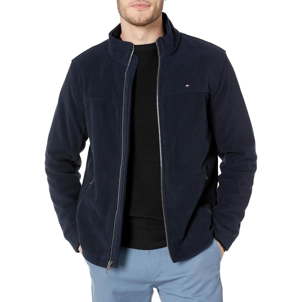 CASACA TOMMY HILFIGER DE FORRO POLAR CON CREMALLERA PARA HOMBRE - 1