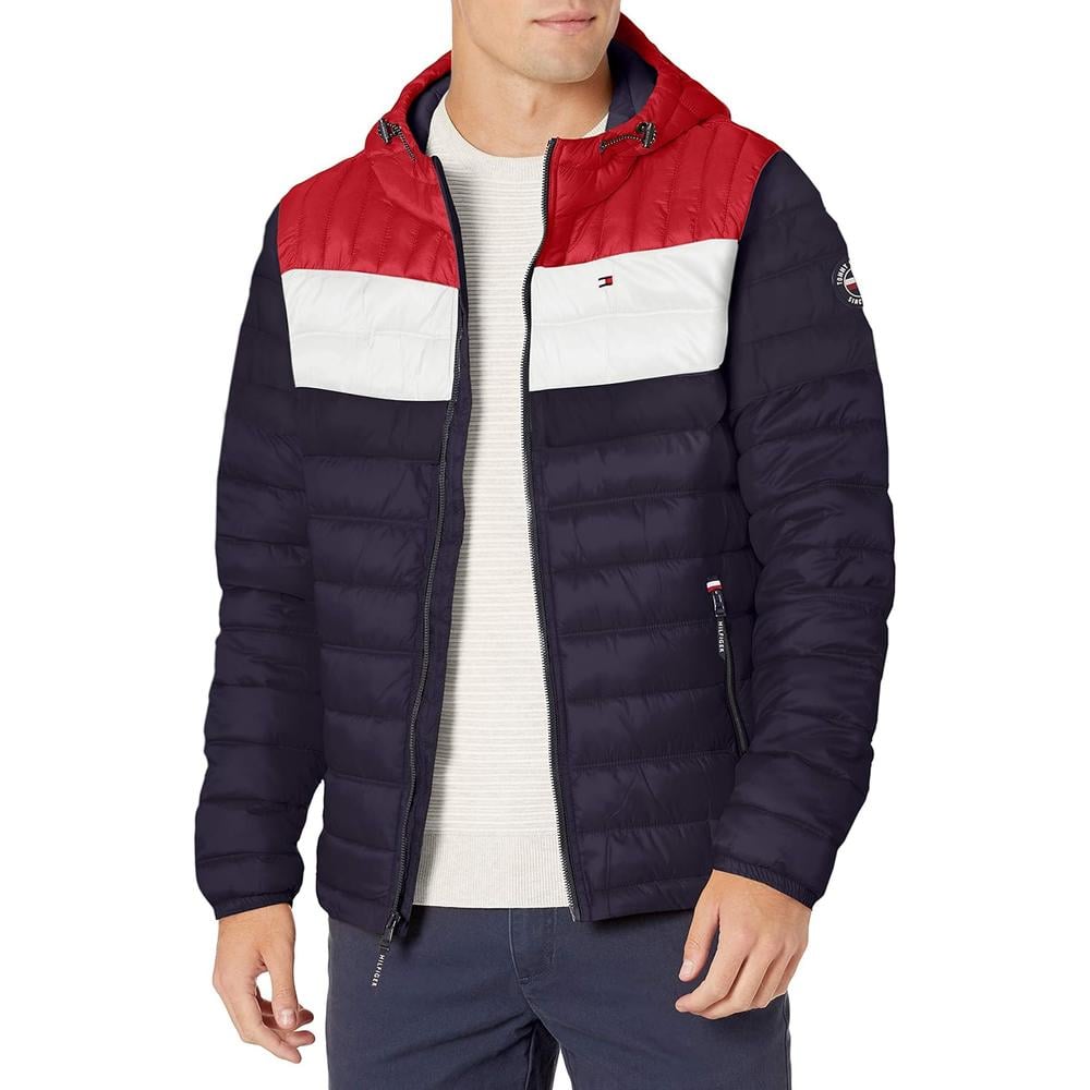 CASACA TOMMY HILFIGER ACOLCHADA RESISTENTE AL AGUA PARA HOMBRE - 1