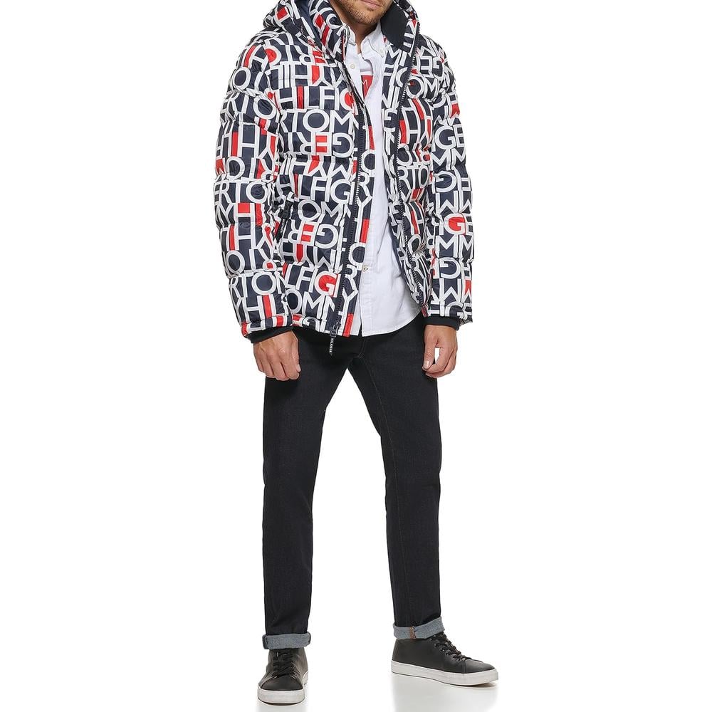 CASACA TOMMY HILFIGER ACOLCHADA CON CAPUCHA PARA HOMBRE - 2
