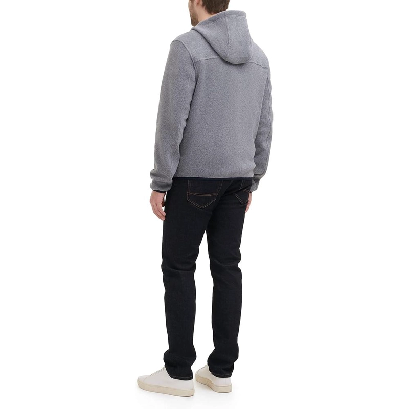 CASACA TOMMY HILFIGER DE FORRO POLAR CON CAPUCHA PARA HOMBRE - 2