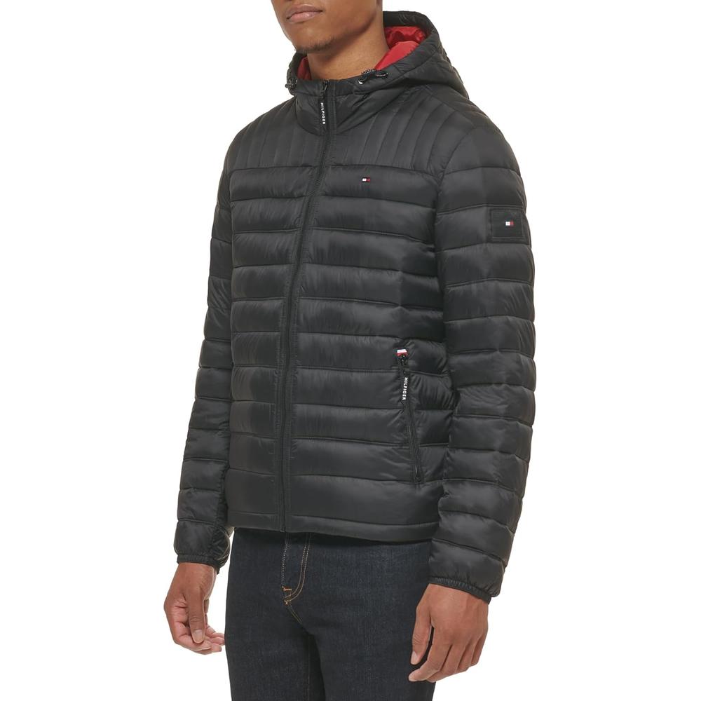CASACA TOMMY HILFIGER ACOLCHADA RESISTENTE AL AGUA PARA HOMBRE - 3