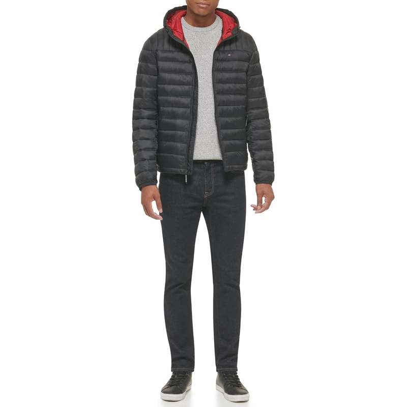 CASACA TOMMY HILFIGER ACOLCHADA RESISTENTE AL AGUA PARA HOMBRE - 5