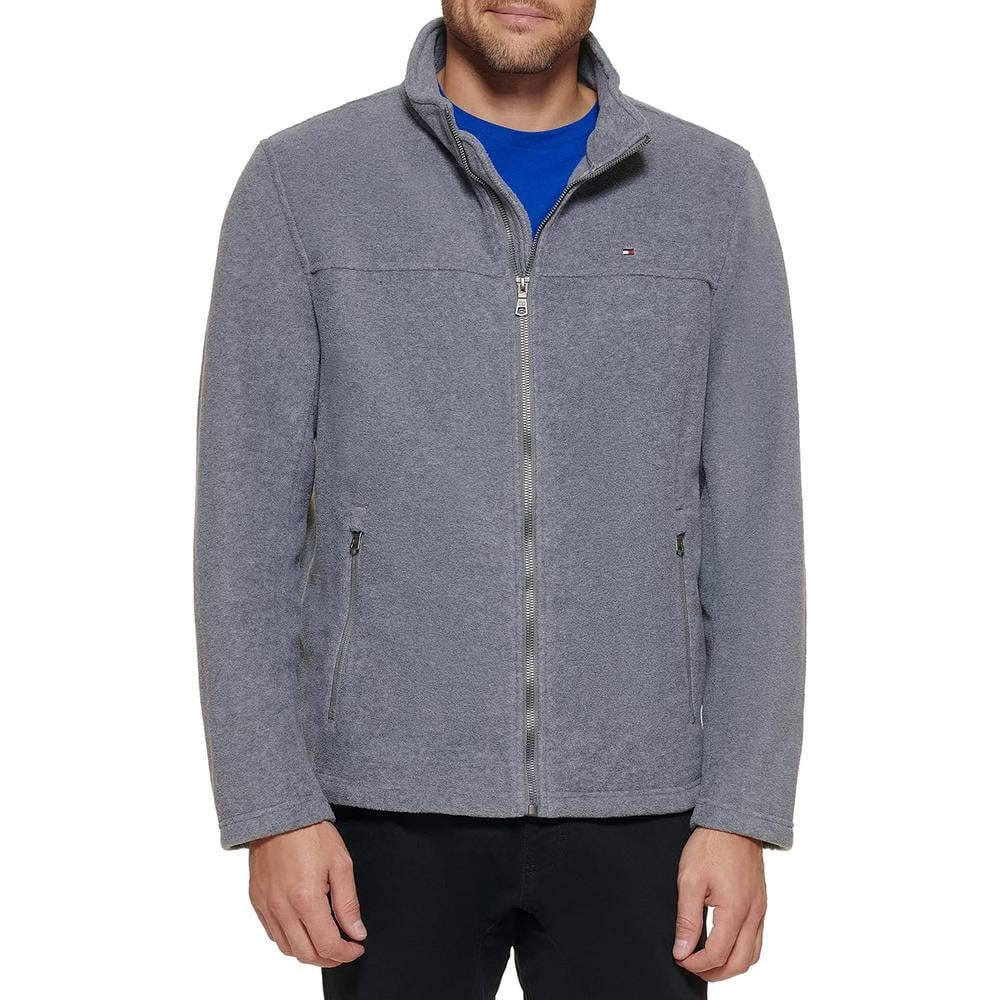 CASACA TOMMY HILFIGER DE FORRO POLAR CON CREMALLERA PARA HOMBRE - 1