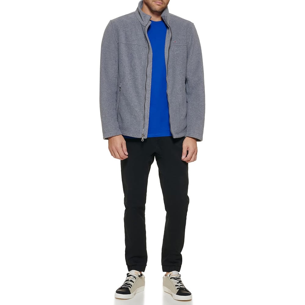 CASACA TOMMY HILFIGER DE FORRO POLAR CON CREMALLERA PARA HOMBRE - 4