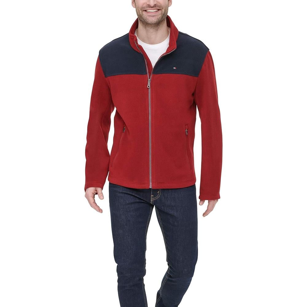 CASACA TOMMY HILFIGER DE FORRO POLAR CON CREMALLERA PARA HOMBRE - 1