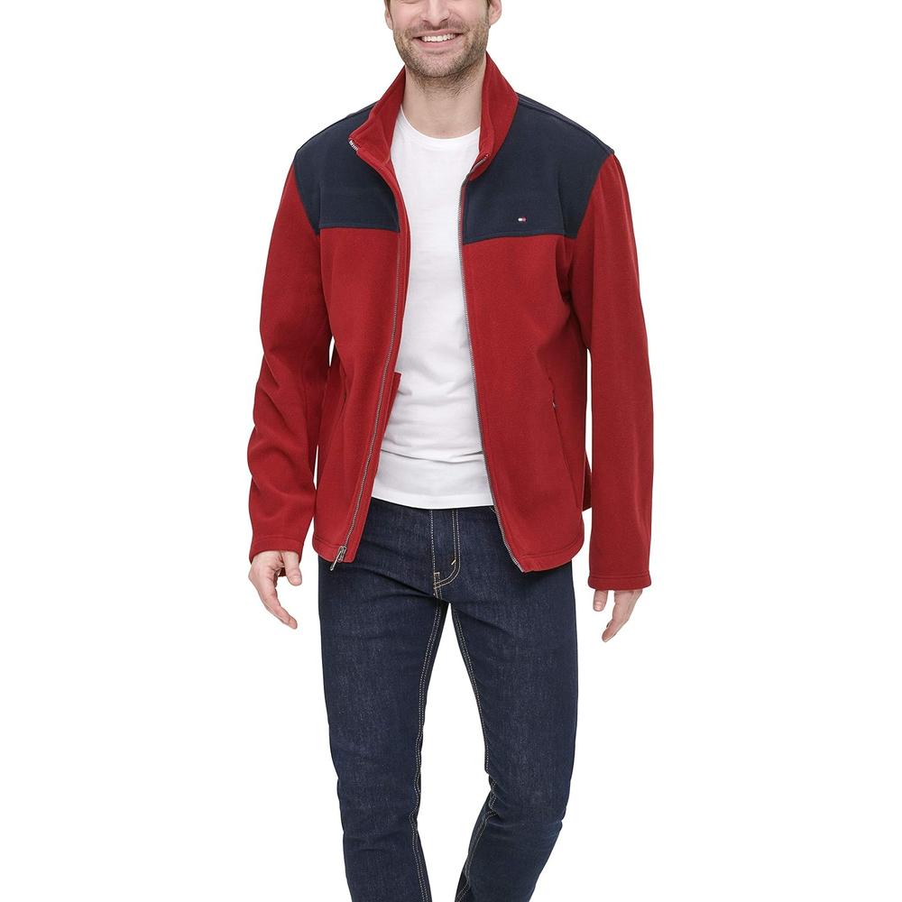CASACA TOMMY HILFIGER DE FORRO POLAR CON CREMALLERA PARA HOMBRE - 3