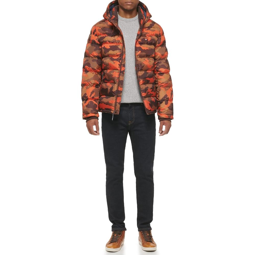 CASACA TOMMY HILFIGER ACOLCHADA CON CAPUCHA PARA HOMBRE - 2