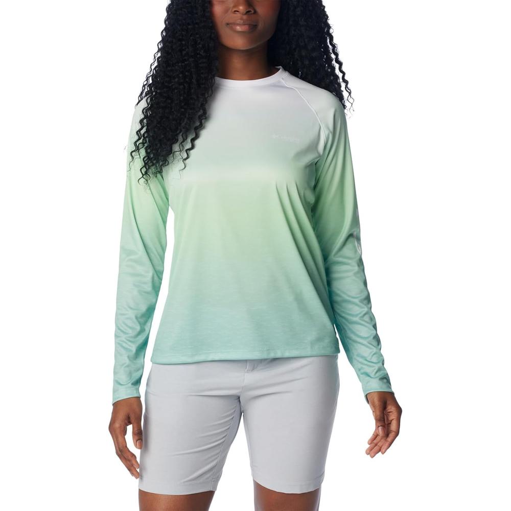 POLO MANGA LARGA COLUMBIA PARA MUJER - 1