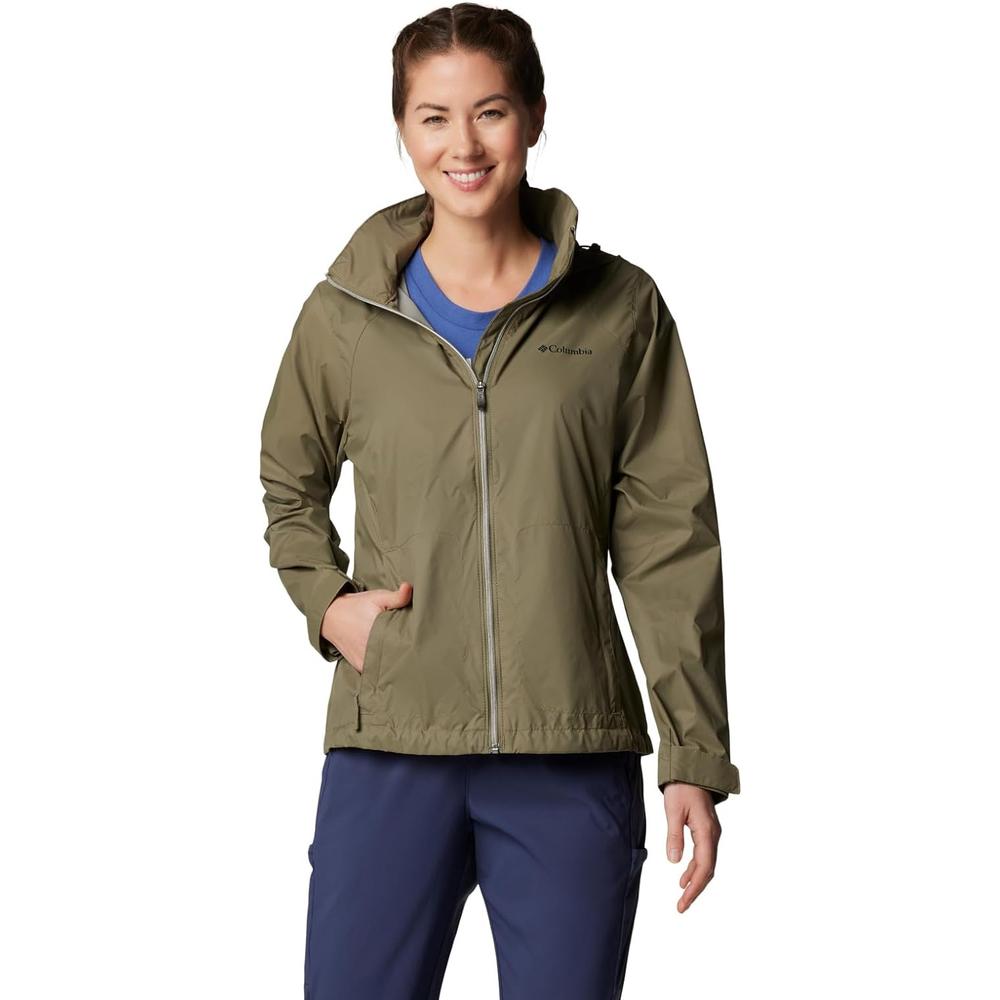 CASACA COLUMBIA IMPERMEABLE PARA MUJER - 1