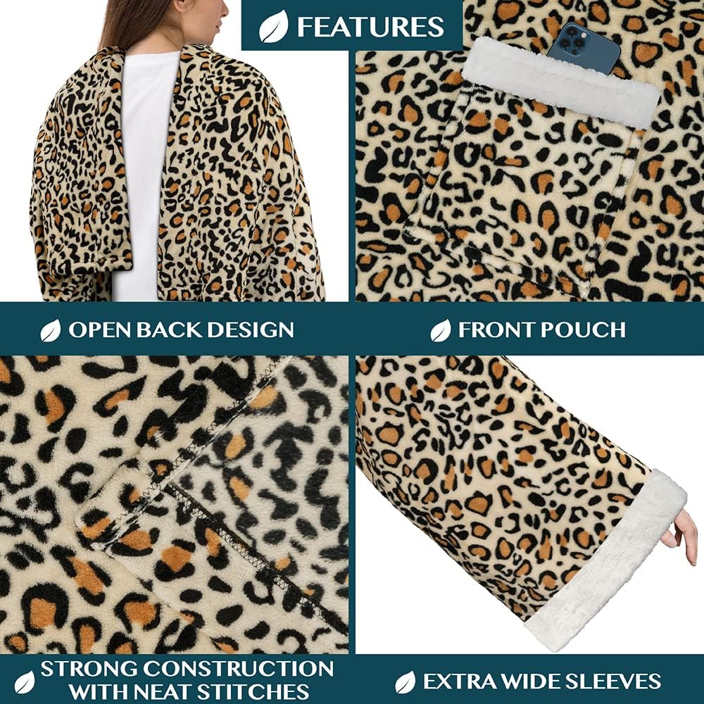 BATA FORRO POLAR SHERPA, MANGAS CÁLIDA FELPA SUAVE GRUESA, BOLSILLO- DISEÑO - 3