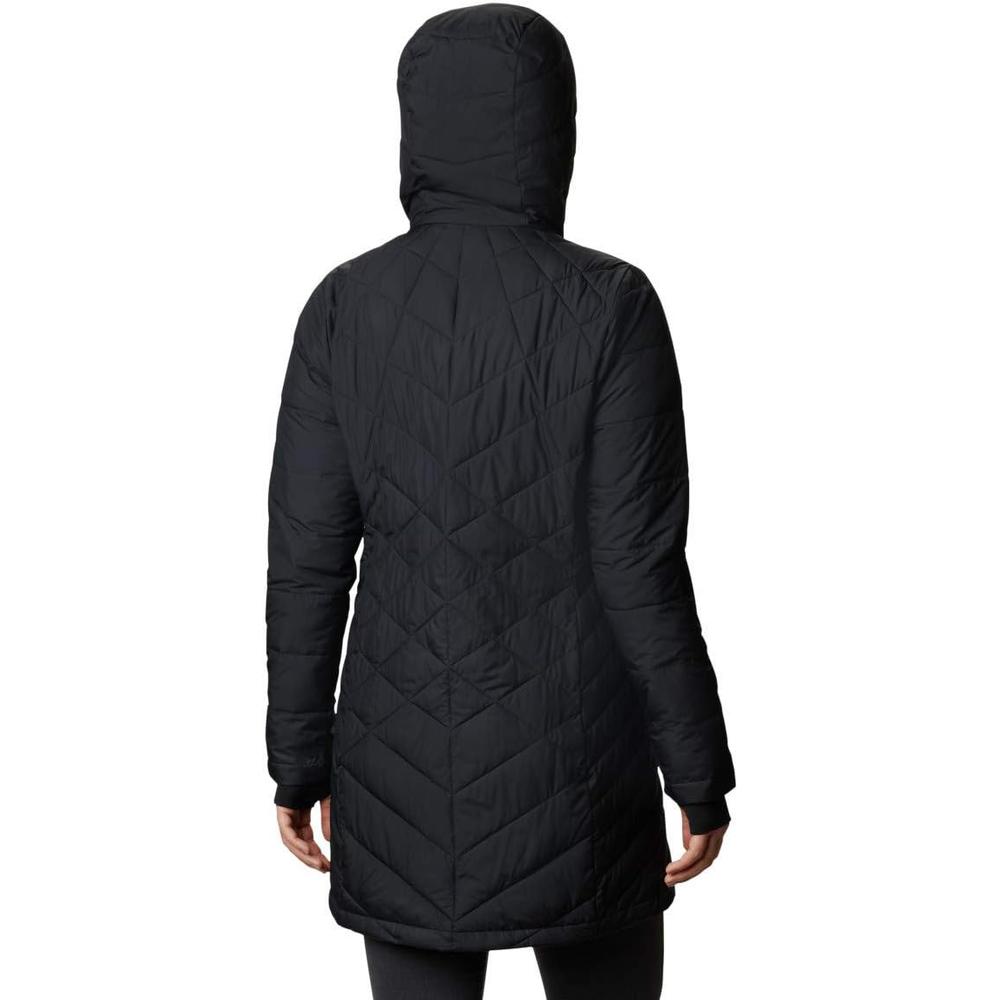 CASACA LARGA COLUMBIA CON CAPUCHA PARA MUJER - 2