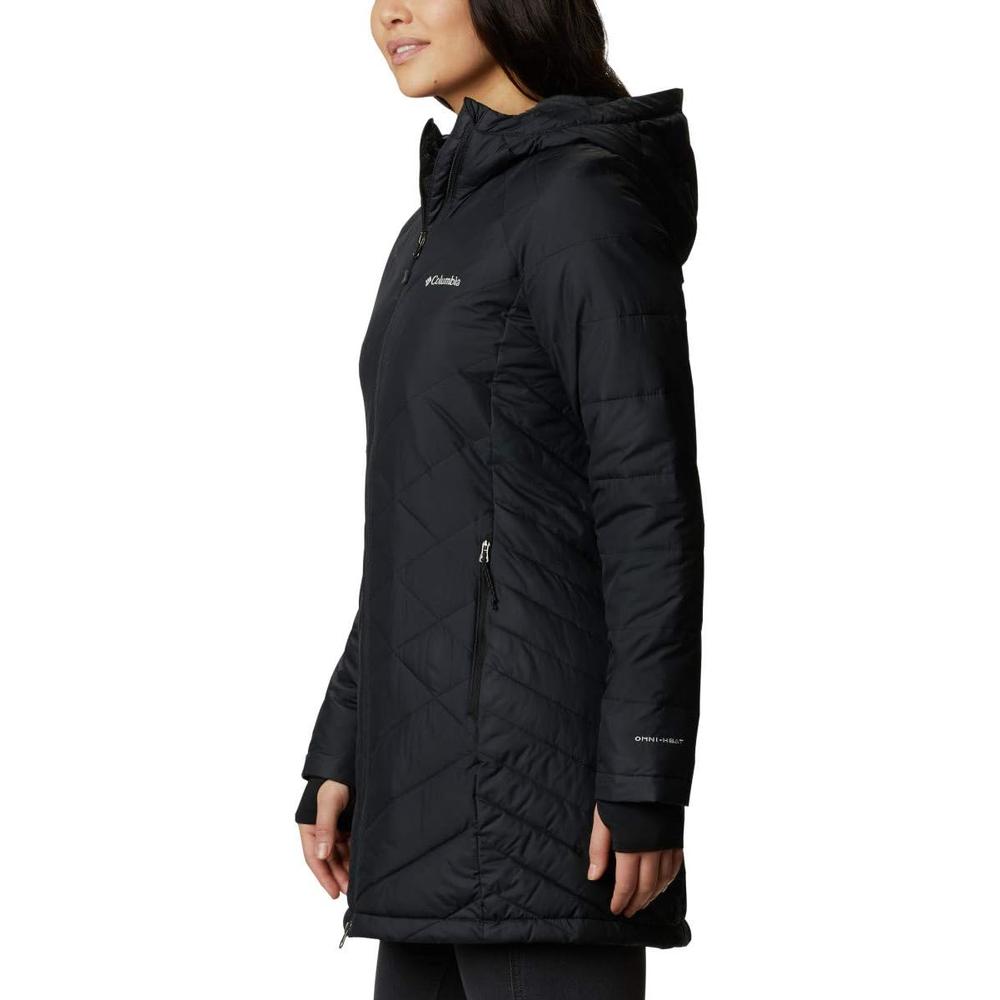 CASACA LARGA COLUMBIA CON CAPUCHA PARA MUJER - 3
