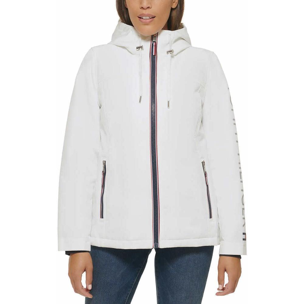 CASACA TOMMY HILFIGER CON CAPUCHA PARA MUJER - 1