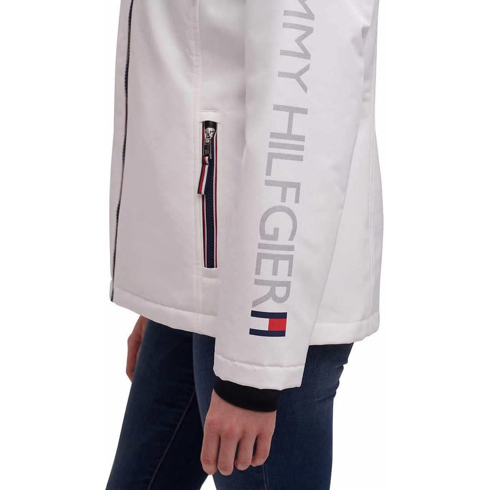 CASACA TOMMY HILFIGER CON CAPUCHA PARA MUJER - 4