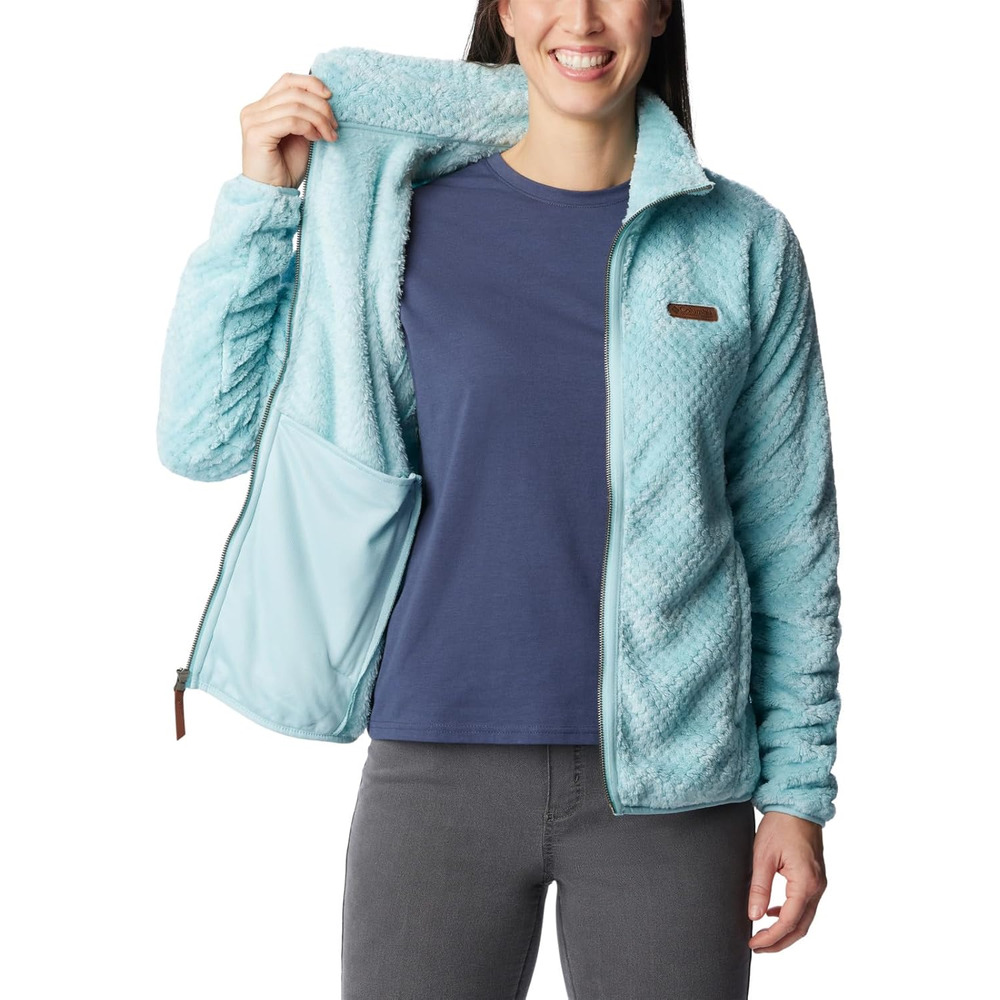CASACA COLUMBIA DE SHERPA CON CREMALLERA PARA MUJER - 5