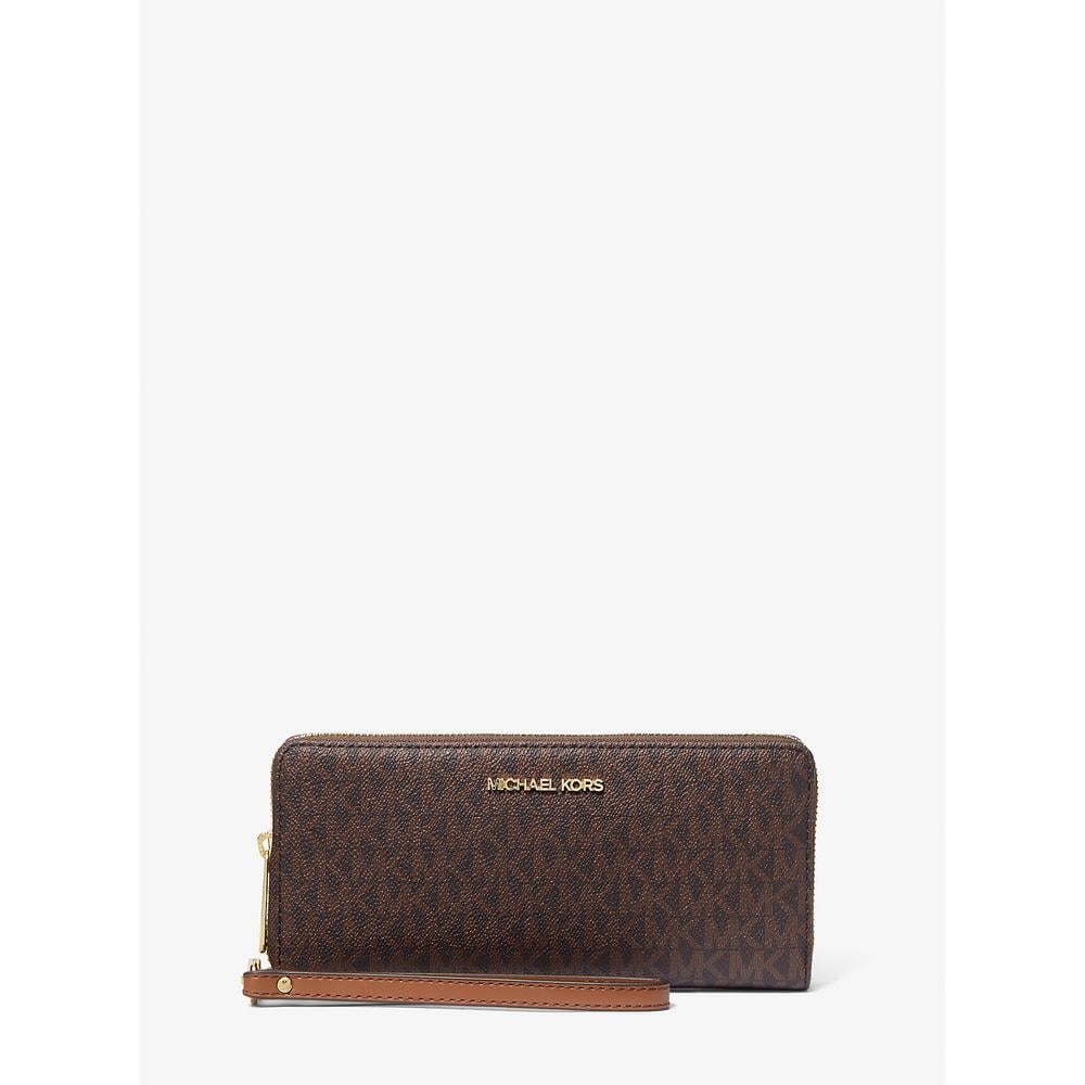MICHAEL KORS BOLSO DE MANO CONTINENTAL DE JET SET TRAVEL | MARRÓN - 1