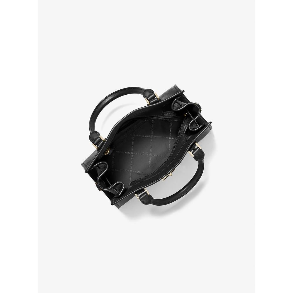 MICHAEL KORS BOLSO PEQUEÑO DE CUERO HAMILTON | NEGRO - 2