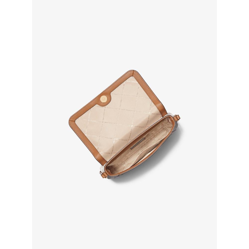 MICHAEL KORS BOLSO BANDOLERA CONVERTIBLE MEDIANO CON LOGOTIPO | VAINILLA - 2