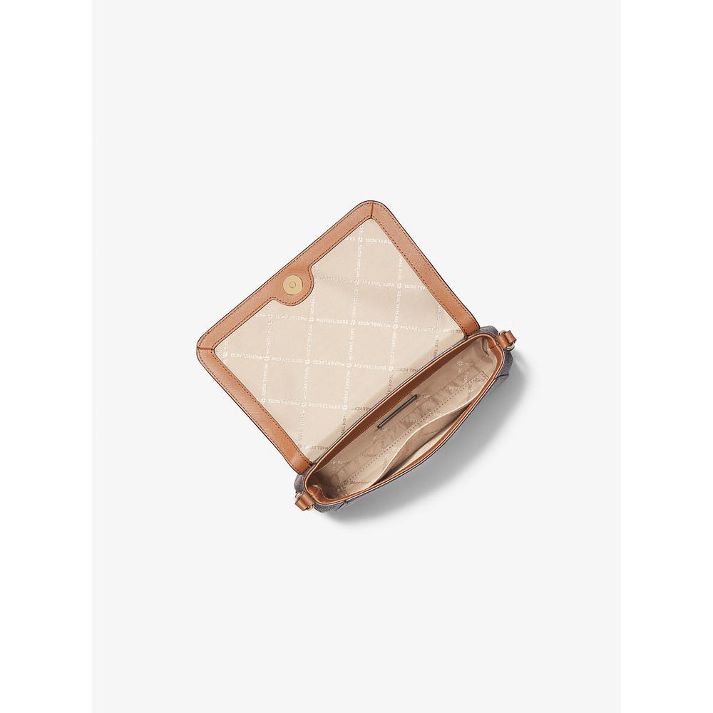 MICHAEL KORS BOLSO BANDOLERA CONVERTIBLE MEDIANO CON LOGOTIPO | MARRÓN - 2