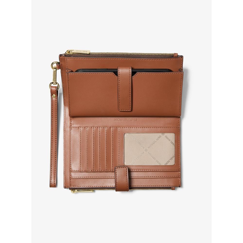 MICHAEL KORS CARTERA PARA SMARTPHONE JET SET TRAVEL SIGNATURE | MARRÓN - 2