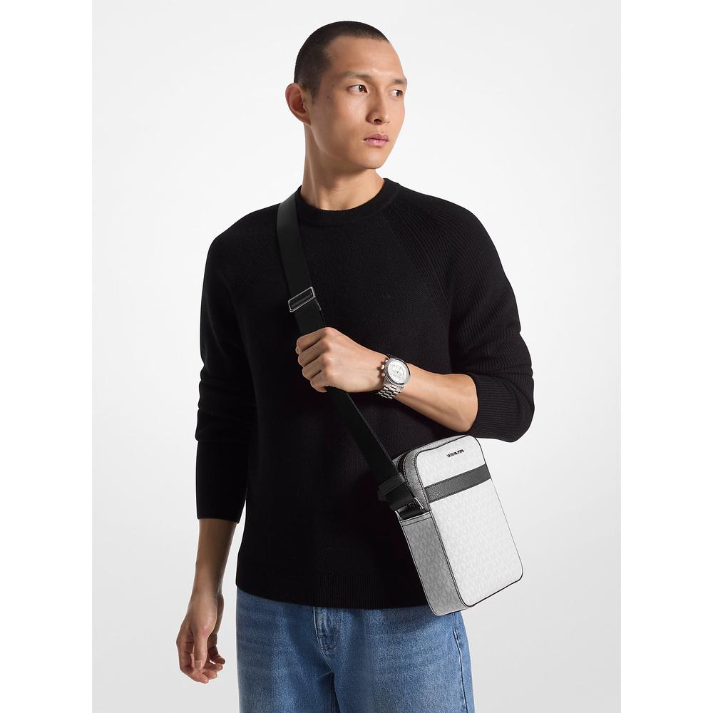 MICHAEL KORS BOLSO CON LOGOTIPO DE COOPER SIGNATURE | BRIGHT WHT - 3
