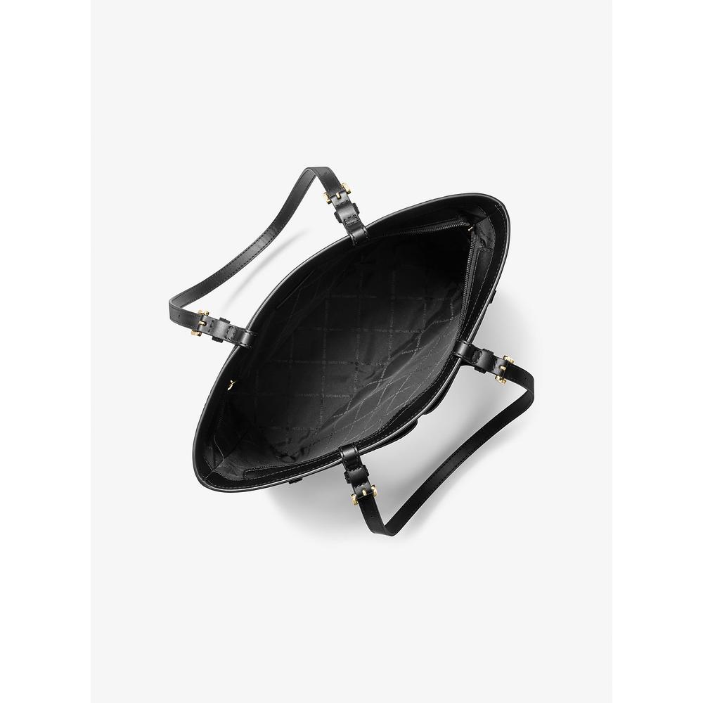 MICHAEL KORS BOLSO TOTE MEDIANO DE BOLSILLO JET SET | NEGRO - 2