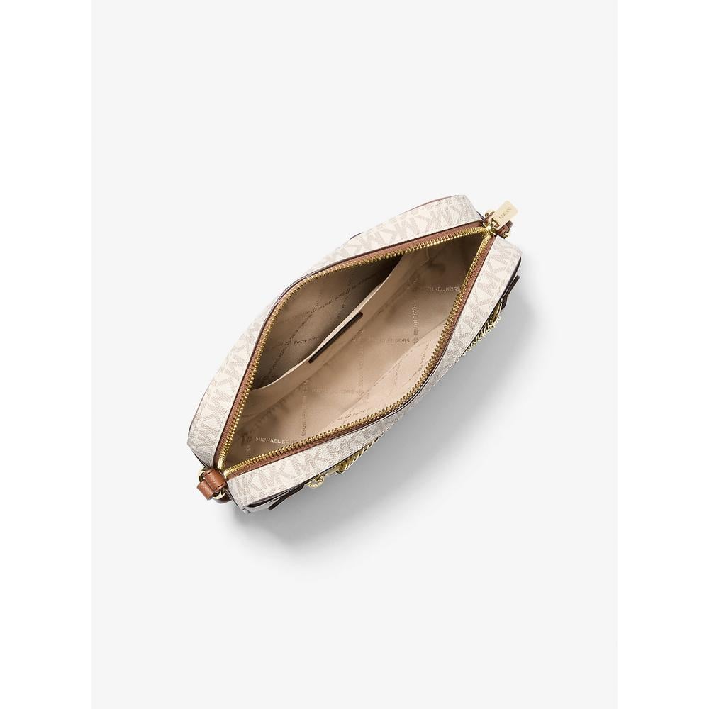 MICHAEL KORS BOLSO BANDOLERA GRANDE CON LOGOTIPO JET SETS | VAINILLA - 2