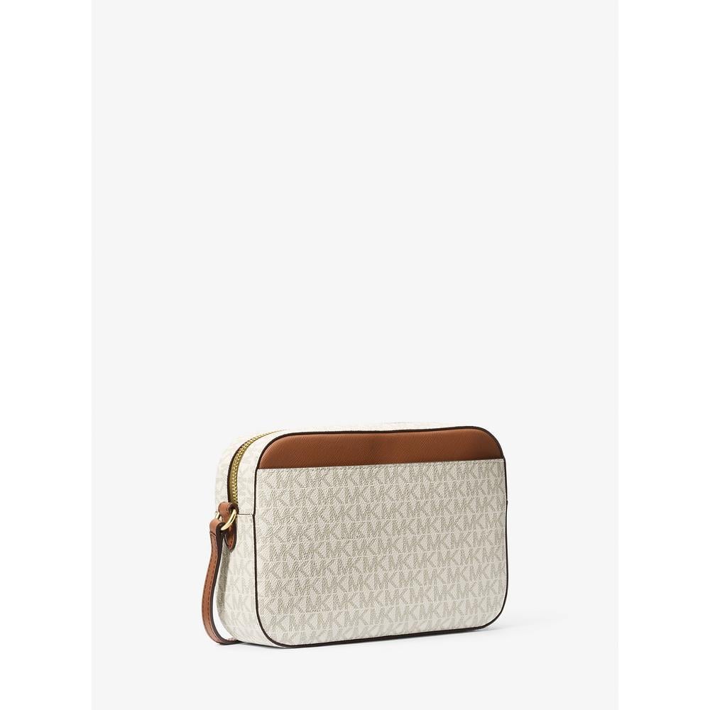 MICHAEL KORS BOLSO BANDOLERA GRANDE CON LOGOTIPO JET SETS | VAINILLA - 3