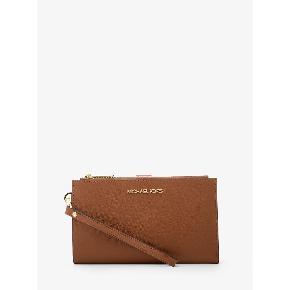 MICHAEL KORS CARTERA GRANDE DE CUERO JET SET PARA SMARTPHONE | LUGGAGE - 1