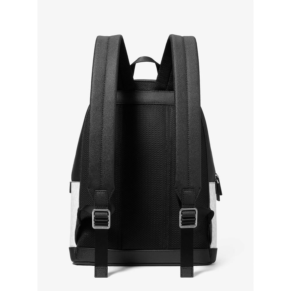 MICHAEL KORS MOCHILA CON EL LOGOTIPO DE COOPER SIGNATURE | BLANCO BRILLANTE - 3