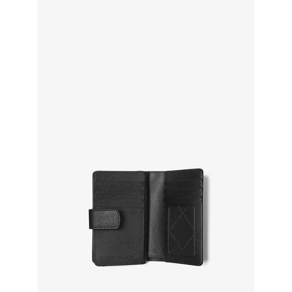 MICHAEL KORS CARTERA MEDIANA DE PIEL SAFFIANO | NEGRO - 3