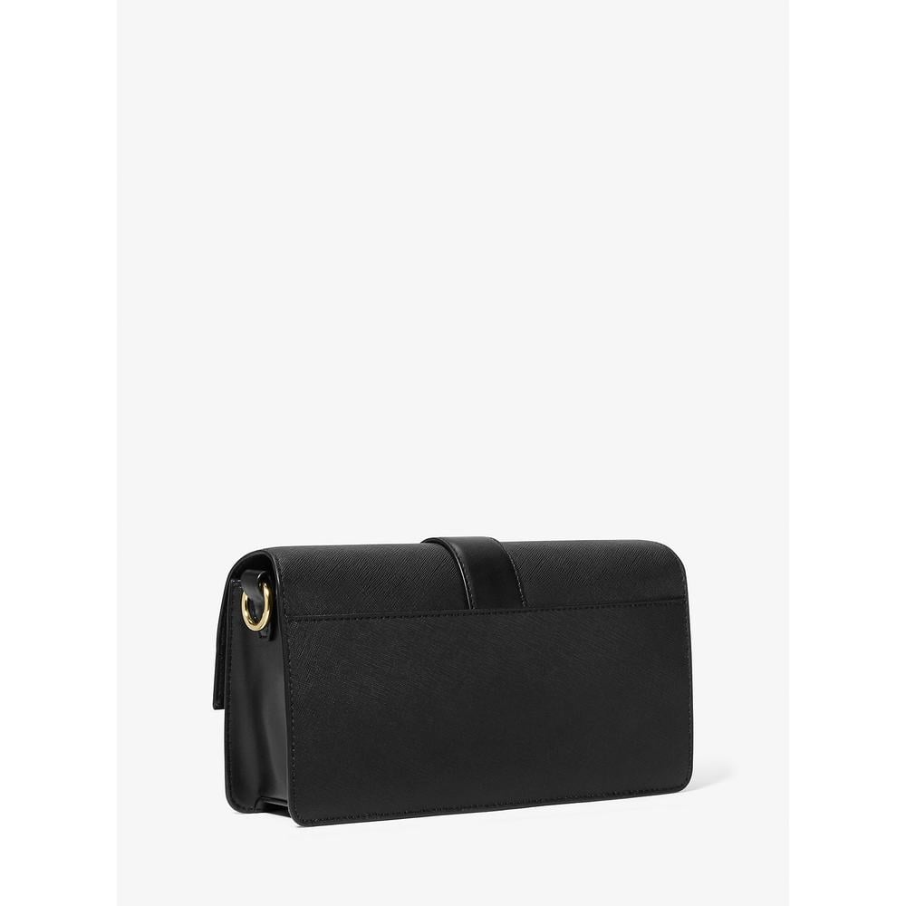 MICHAEL KORS BOLSO DE HOMBRO MEDIANO GREENWICH DE PIEL SAFFIANO | NEGRO - 3
