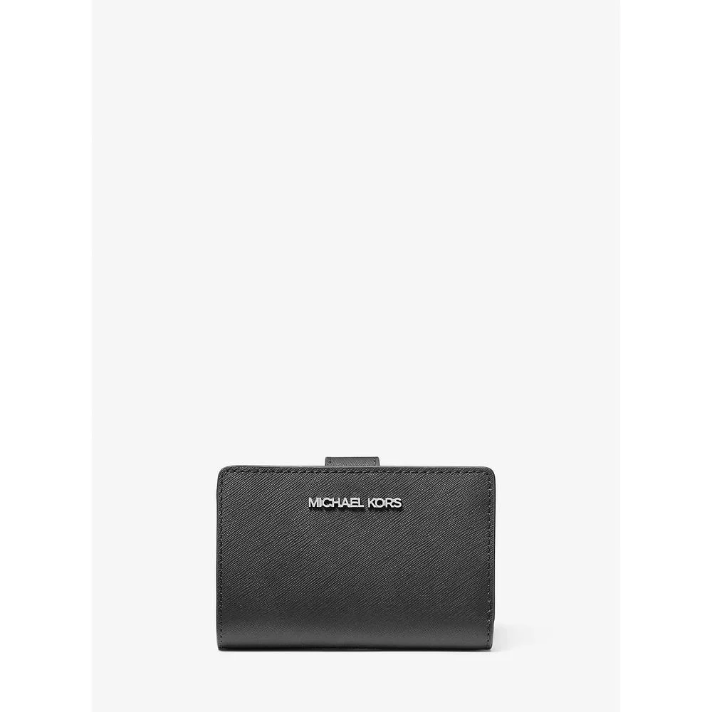 MICHAEL KORS CARTERA MEDIANA DE PIEL SAFFIANO | NAVY - 1