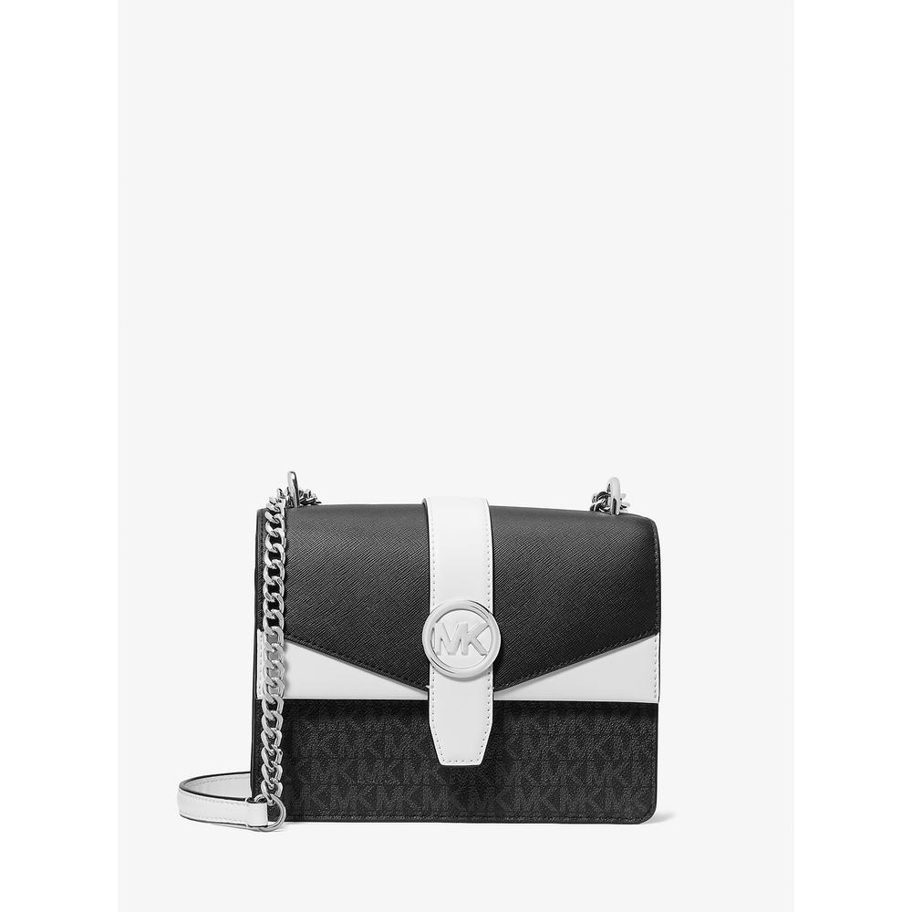 MICHAEL KORS BOLSO BANDOLERA GREENWICH | BLACK COMBO - 1