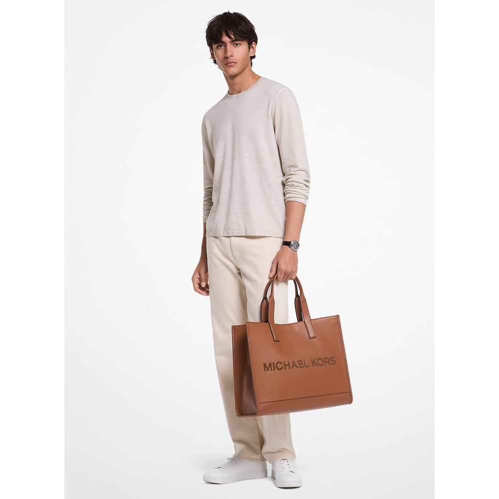 MICHAEL KORS BOLSO TOTE DE PIEL GRANULADA | LUGGAGE - 3