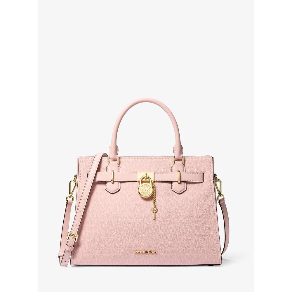 MICHAEL KORS BOLSO SATCHEL BOLSO HAMILTON | ROSADO - 1