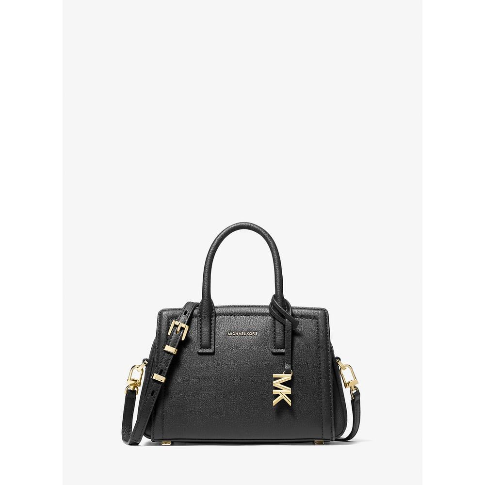 MICHAEL KORS BOLSO BANDOLERA DE PIEL LAILA | NEGRO - 1