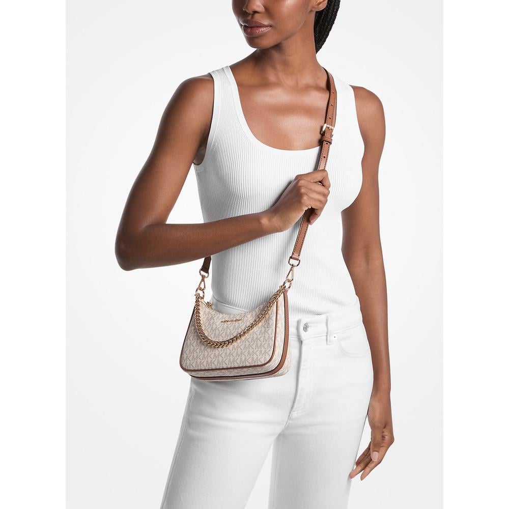 MICHAEL KORS BOLSO CON EL LOGOTIPO DE JET SET SIGNATURE | VAINILLA - 3