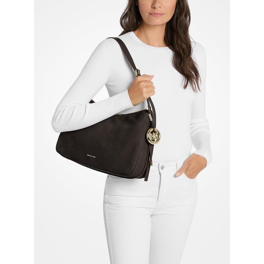 MICHAEL KORS BOLSO CONVERTIBLEBOLSO DE NOBUK NOLITA | CHOCOLATE - 3