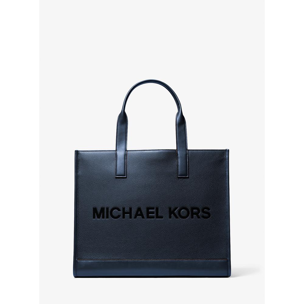 MICHAEL KORS BOLSO TOTE DE PIEL GRANULADA | AZUL MARINO - 1