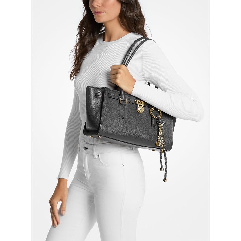 MICHAEL KORS BOLSO DE CUERO HAMILTON MODERNE | NEGRO - 3