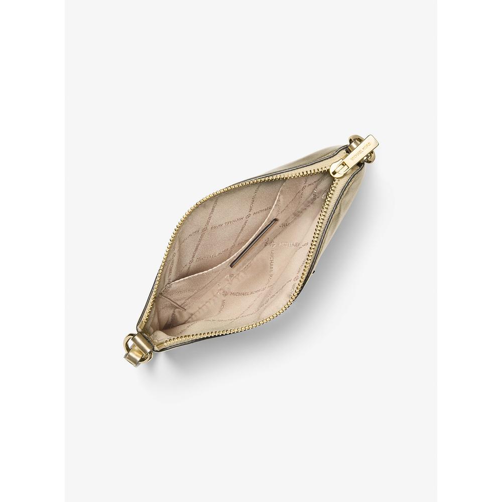 MICHAEL KORS BOLSO DE MANO METÁLICO JET SET | ORO - 2