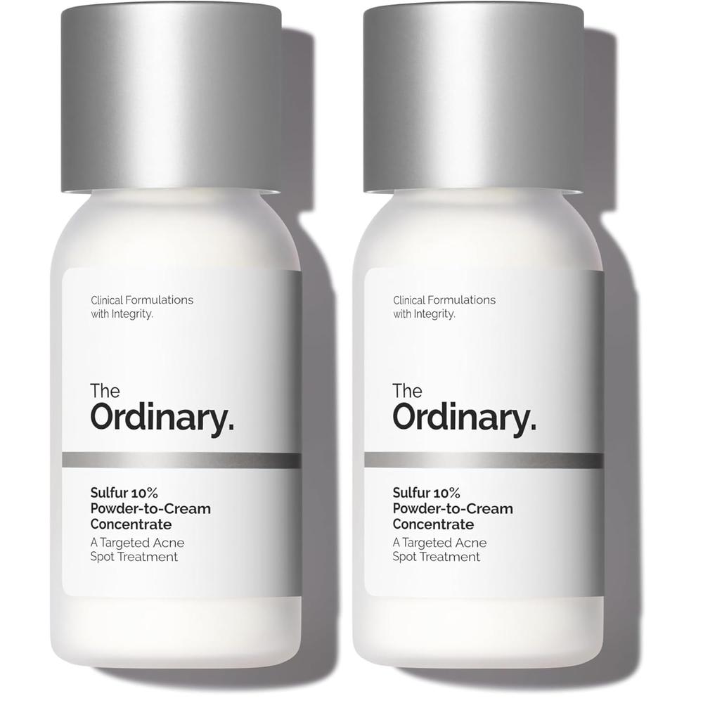 THE ORDINARY PACK 2 - TRATAMIENTO DE AZUFRE 10% POLVO A CREMA PARA ACNÉ | 30 ML. - 1