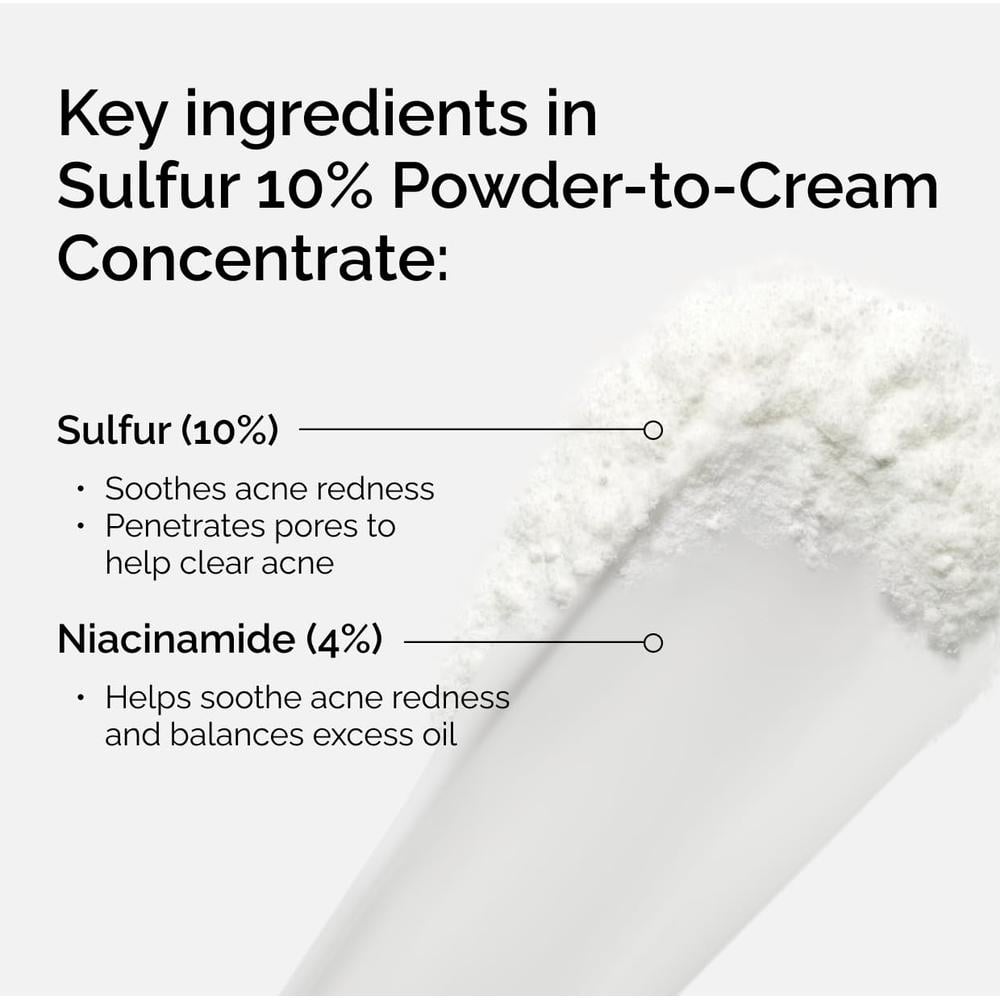 THE ORDINARY PACK 2 - TRATAMIENTO DE AZUFRE 10% POLVO A CREMA PARA ACNÉ | 30 ML. - 4