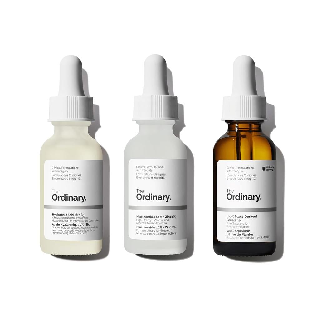 THE ORDINARY SET RADIANT SKIN CON ÁCIDO HIALURÓNICO, NIACINAMIDA Y ESCUALANO - 1