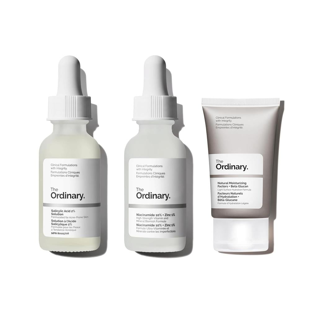 THE ORDINARY SET ANTIACNÉ CON ÁCIDO SALICÍLICO, NIACINAMIDA Y BETA GLUCANO - 1